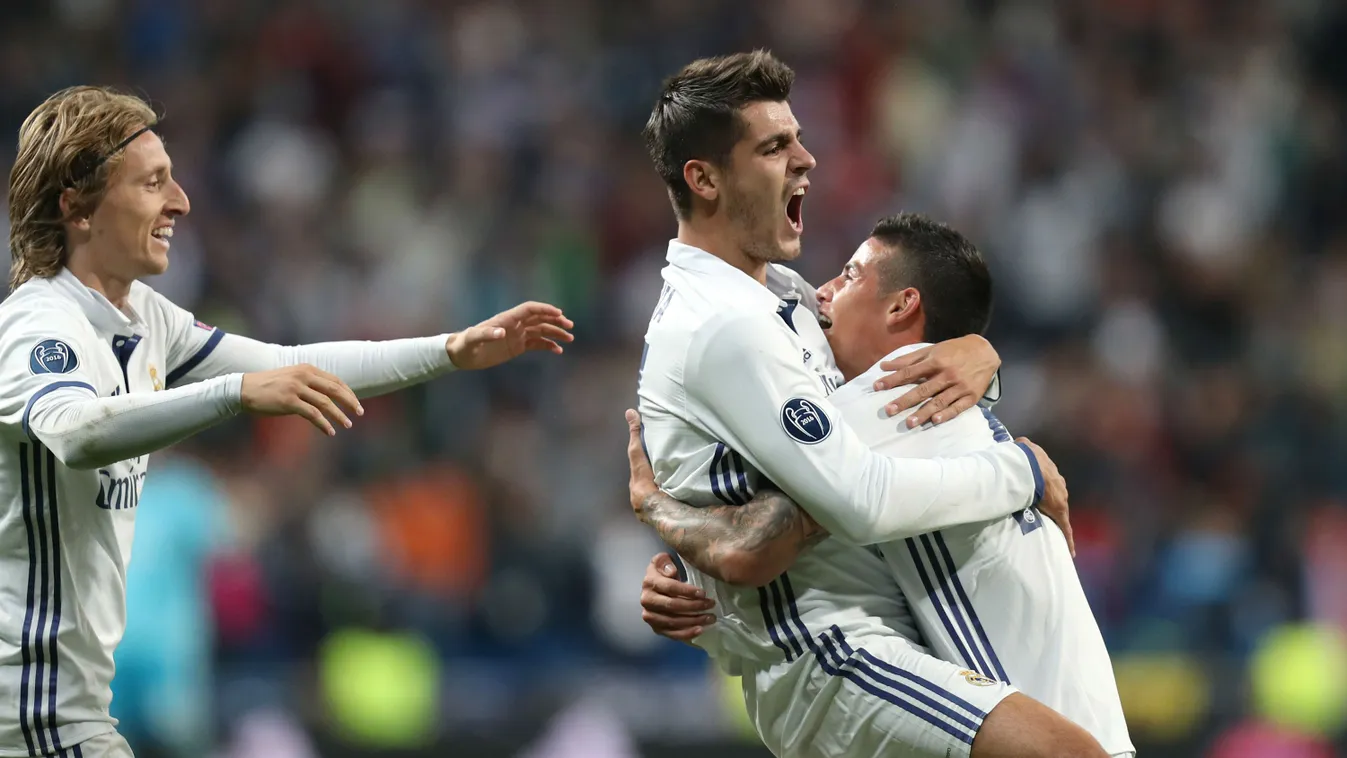 Modric Morata James Rodríguez Rea Madrid 