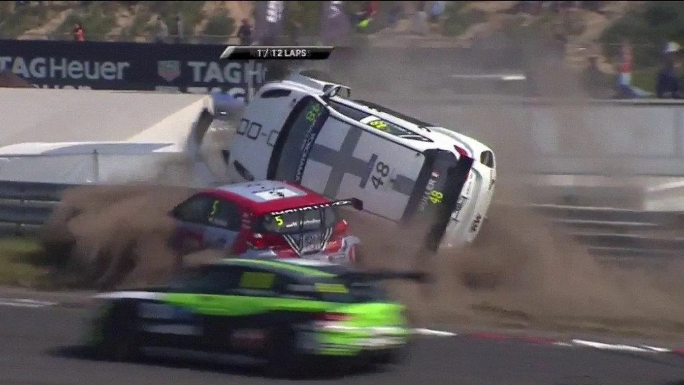 muller michelisz crash zandvoort 