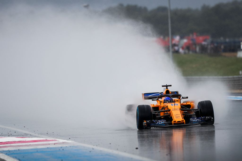 A Forma-1-es Francia Nagydíj szombati napja, Fernando Alonso, McLaren Racing 