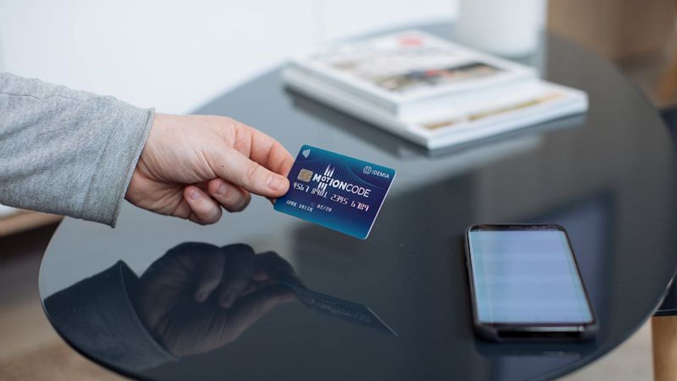 idemia motion code cvv bankkártya credit card debit card payment 