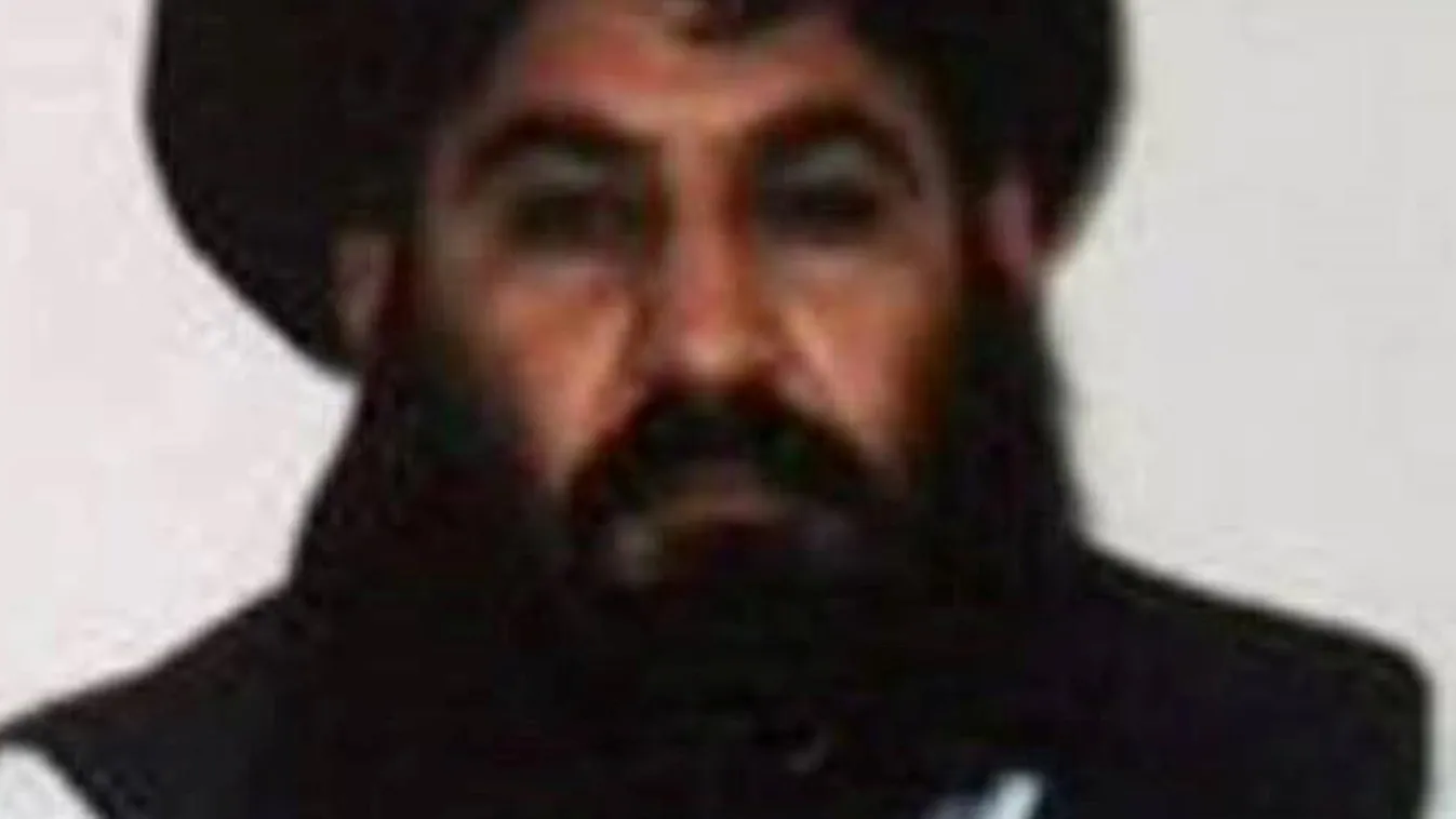 Vertical This handout photograph released by The Afghan Taliban on December 3, 2015, which was taken on a mobile phone in mid-2014 is said to show Afghan Taliban leader Mullah Akhtar Mansour posing for a photograph at an undisclosed locationin Afghanistan