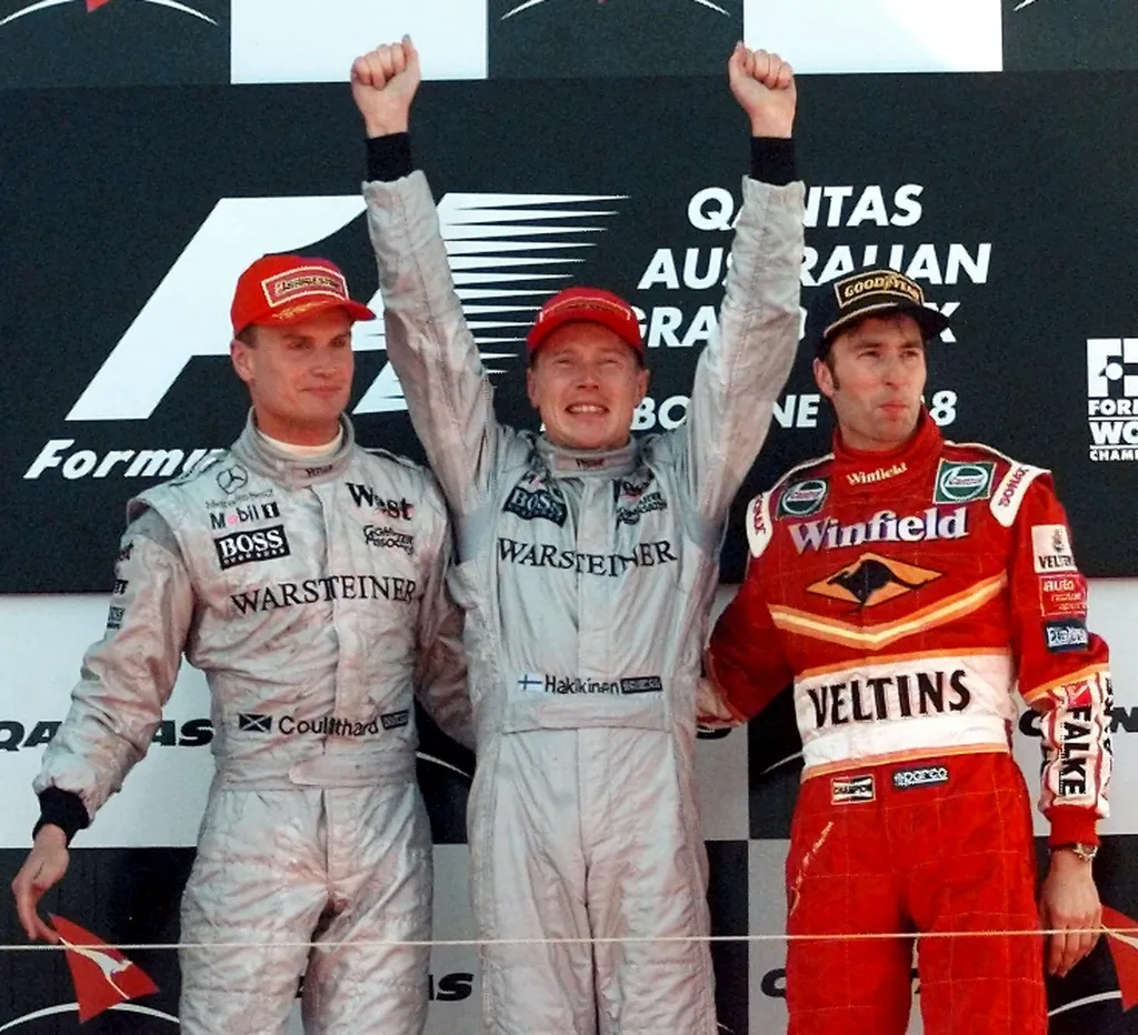 Forma-1, Mika Häkkinen, David Coulthard, McLaren Racing, Heinz-Harald Frentzen, Ausztrál Nagydíj 1998 