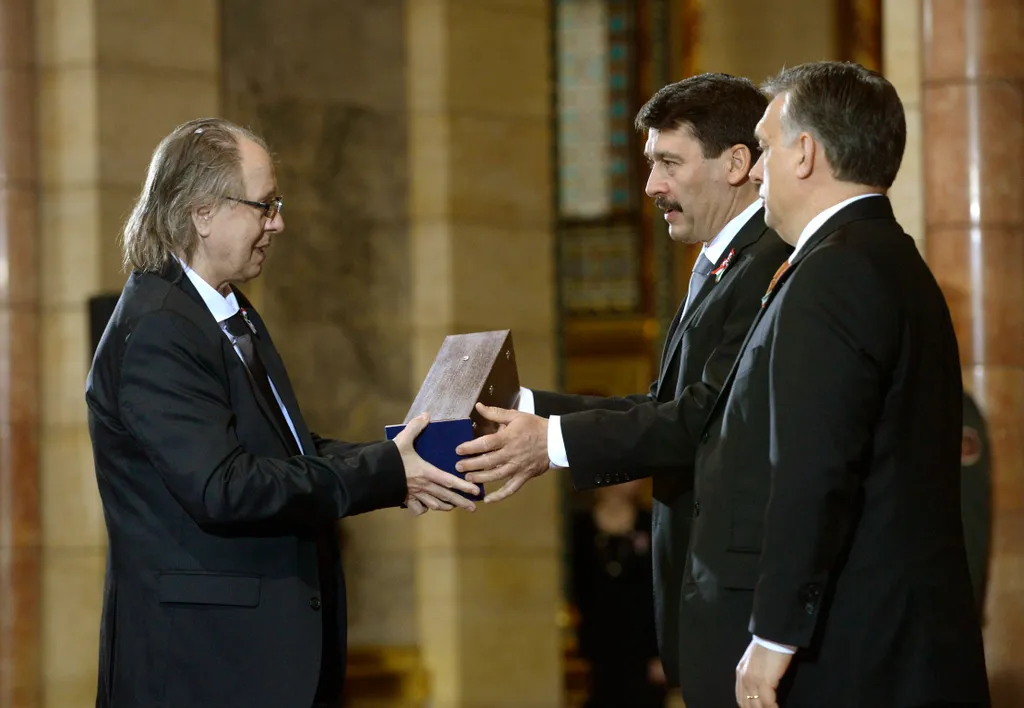 Áder János; Orbán Viktor; Balázs Ferenc 