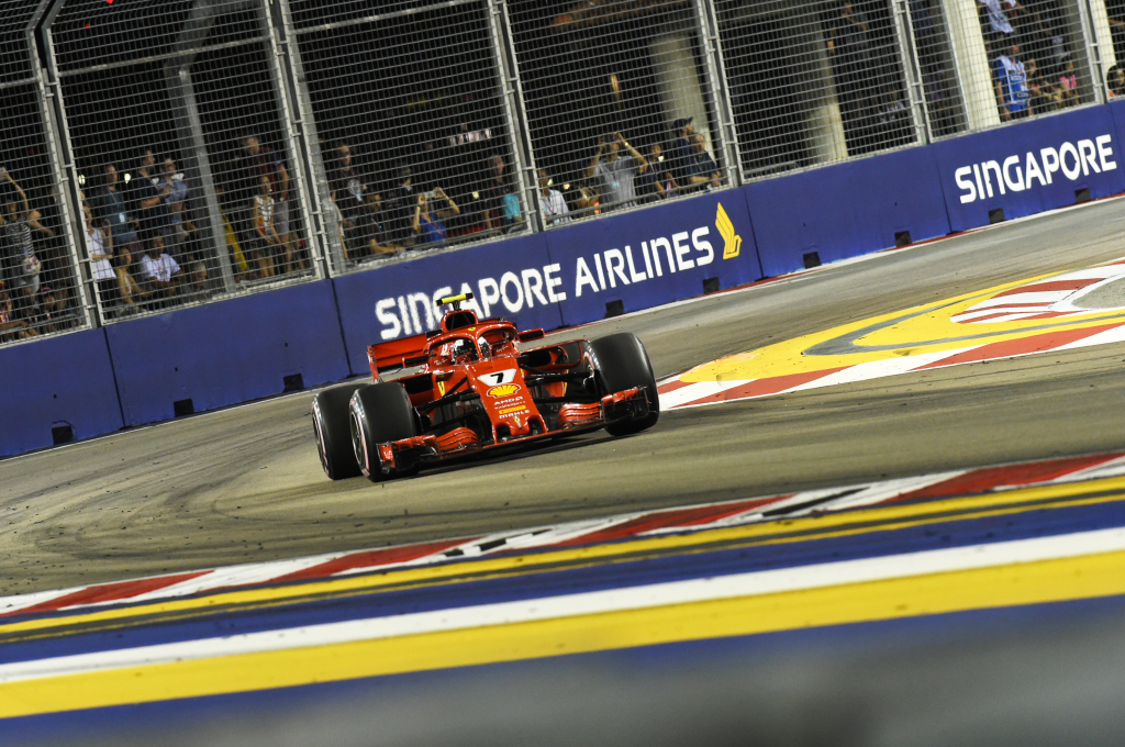 A Forma-1-es Szingapúri Nagydíj, Kimi Räikkönen, Scuderia Ferrari 