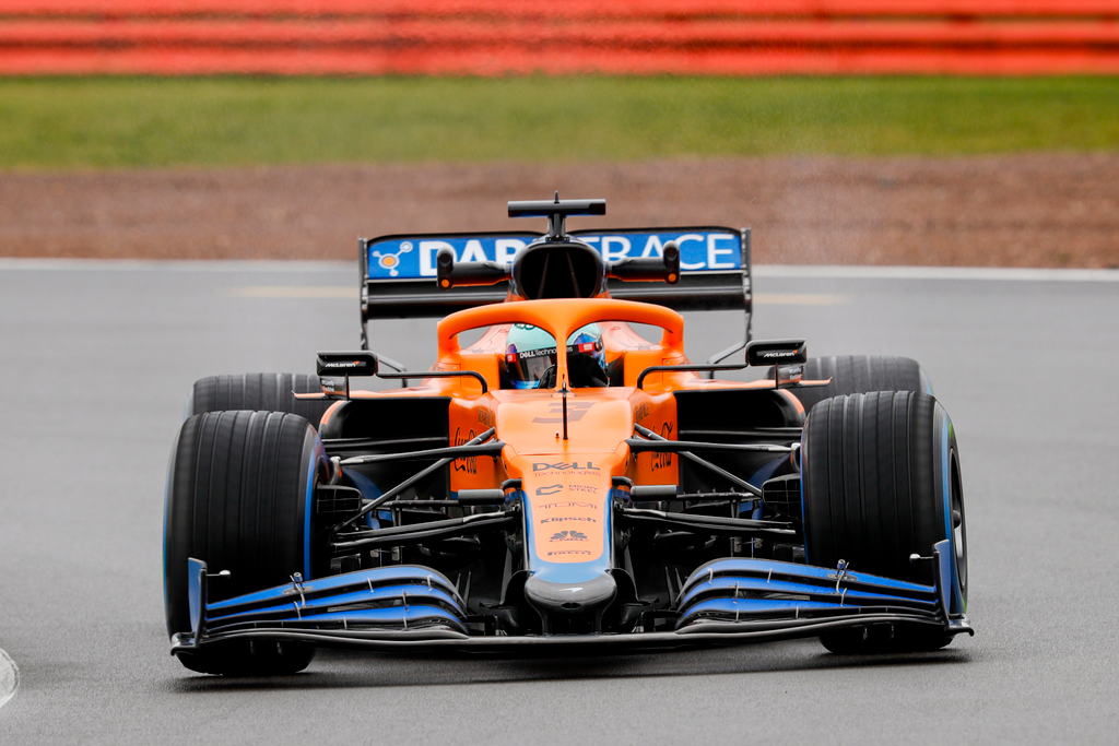 Forma-1, Daniel Ricciardo, McLaren, Silverstone, 2021 