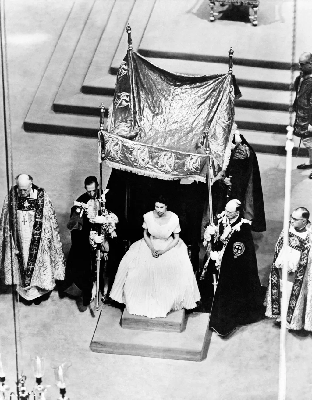 Így zajlott II. Erzsébet koronázása közel 70 éve, Erzsébet királyné, II. Erzsébet, koronázás, ceremónia, koronázási ceremónia, 1952 