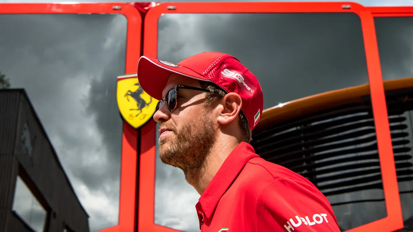 Forma-1, Sebastian Vettel, Scuderia Ferrari, Brit Nagydíj 