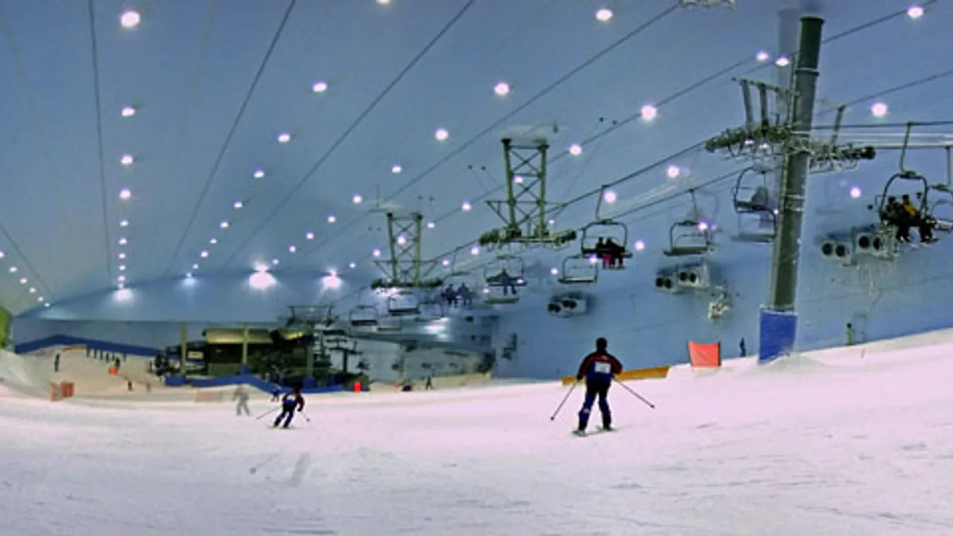 Fedett sípálya Abu-Dzabiban, Ski Dubai