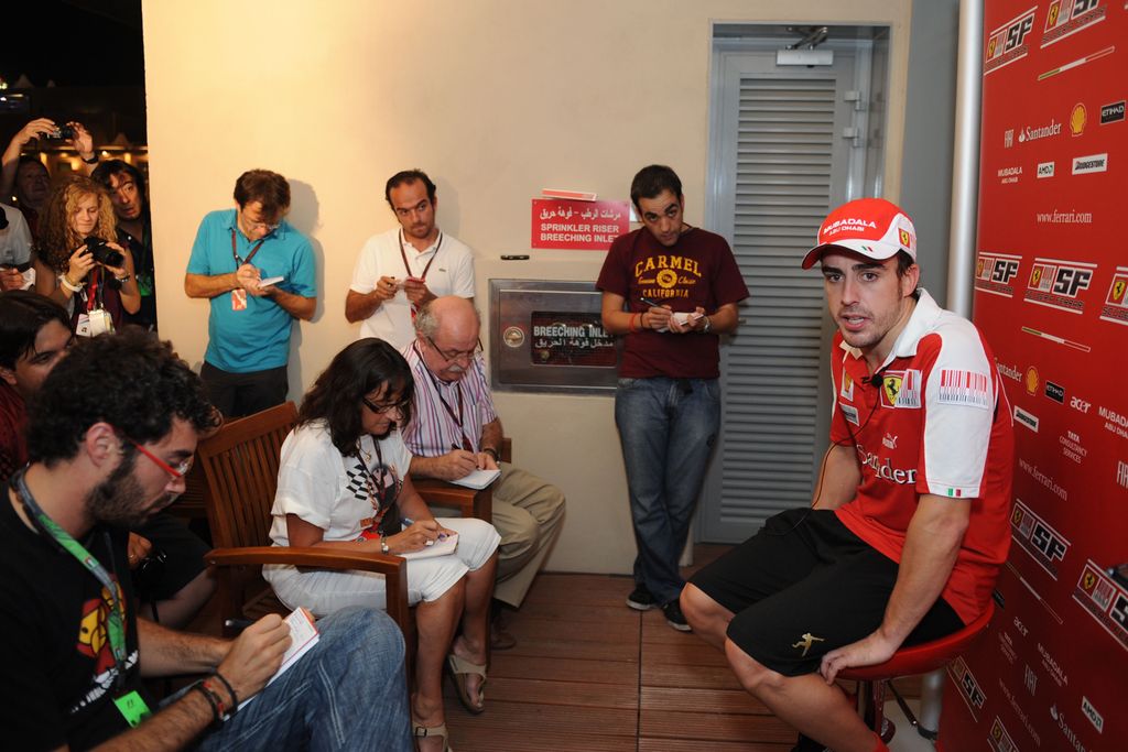 Forma-1, Fernando Alonso, Scuderia Ferrari, Abu-dzabi Nagydíj 2010 