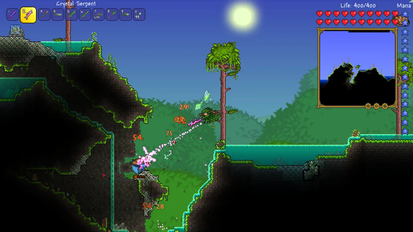 terraria videojáték 