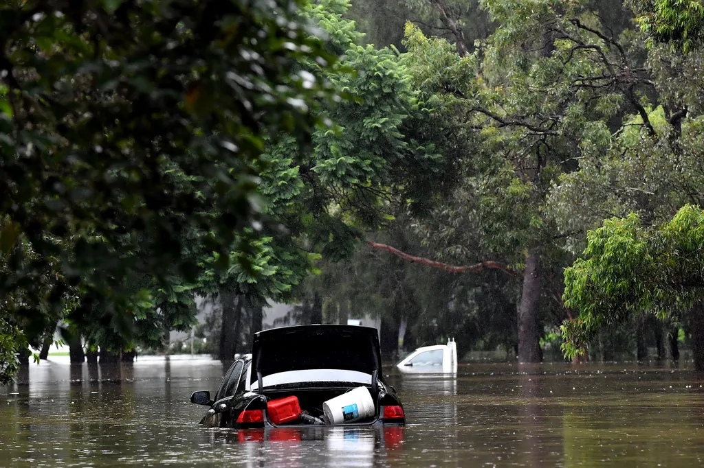 Heves esőzések okozta áradások sújtják Ausztráliát, galéria, 2022 