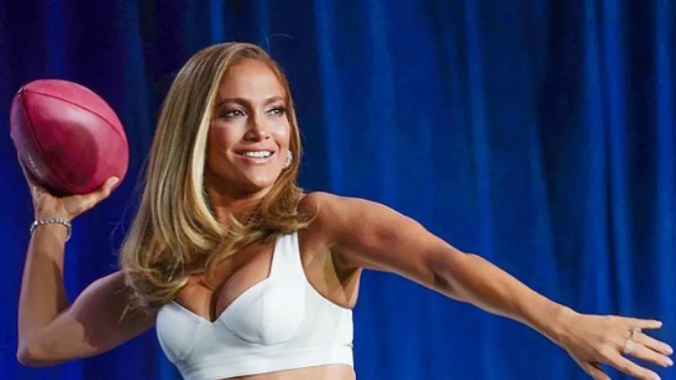 Jennifer Lopez készül a Super Bowlra 