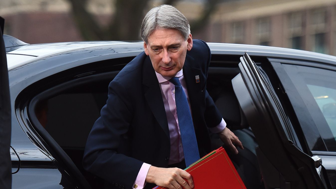 diplomacy Horizontal British Foreign Minister Philip Hammond arrives to take part in a EU foreign ministers meeting in Amsterdam, on February 6, 2016.  
The European Union on Wednesday finally reached agreement on how to finance a three-billion-euro ($3.3