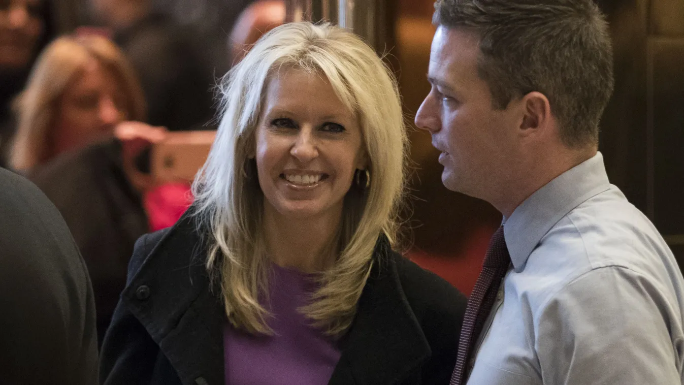 GettyImageRank2 ELECTION PRESIDENT Donald Trump POLITICS NEW YORK, NY - DECEMBER 15: Monica Crowley (C), recently chosen as deputy national security adviser in President-elect Donald Trump's administration, departs Trump Tower, December 15, 2016 in New Yo