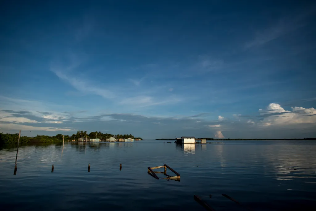 Catatumbói villámlás, Maracaibo-tó 