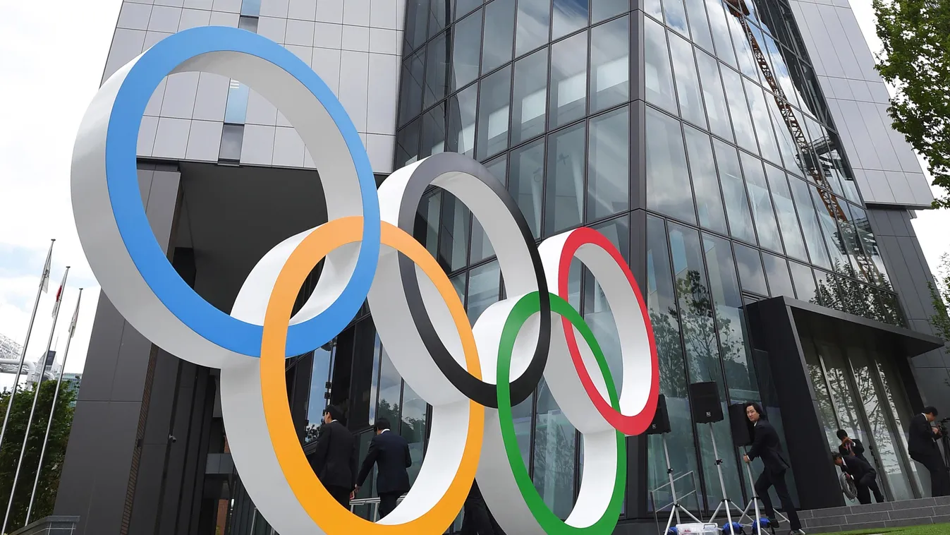 Japan Sports Olympic Square opens in Tokyo Tokyo Olympics Summer Olympics Tokyo 2020 2020 Summer Olympics Games of the XXXII Olympiad OLYMPIC GAMES Olympics The Tokyo Organising Committee of the Olympic and Paralympic Ga 