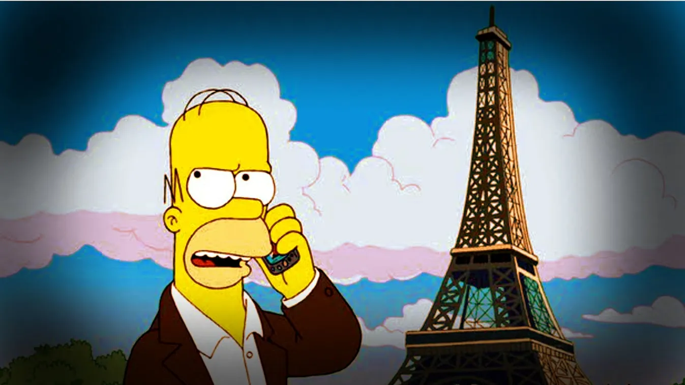 Simpson család Párizs 
