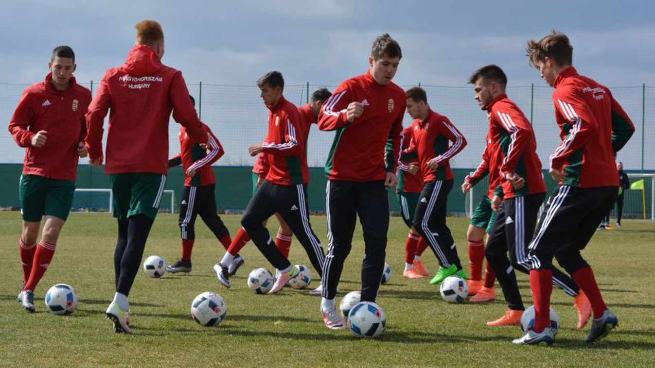 A magyar U21-es válogatott játékosai jó állapotban várják az Izrael elleni, csütörtöki Eb-selejtezőt 