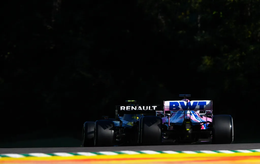 Forma-1, Emilia Romagna Nagydíj, szombat, Sergio Pérez, Racing Point, Esteban Ocon, Renault 