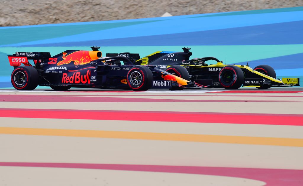 Forma-1, Bahreini Nagydíj, Max Verstappen, Red Bull, Renault, Daniel Ricciardo 