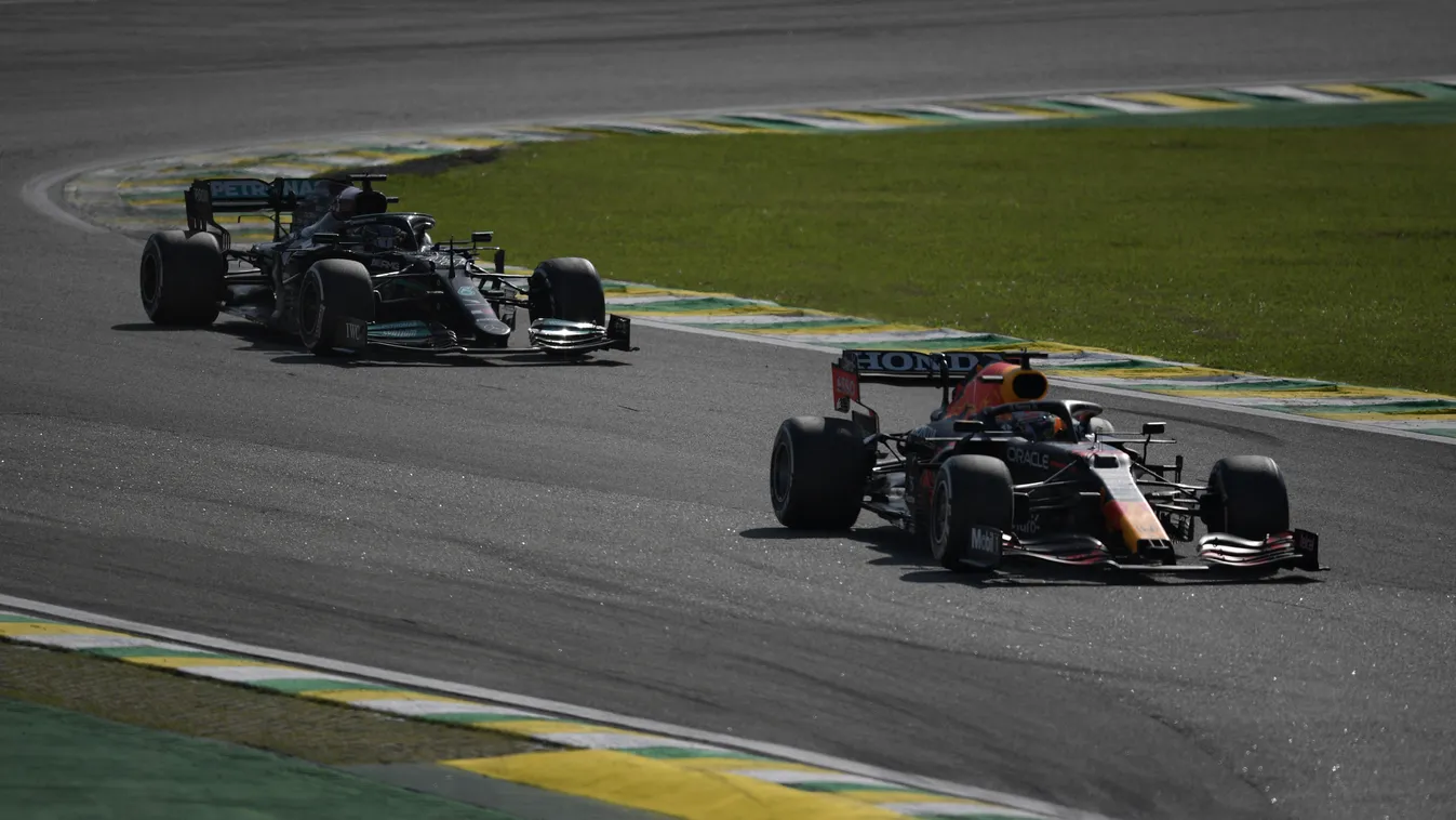 Forma-1, Sao Pauló-i Nagydíj, Max Verstappen, Red Bull, Lewis Hamilton, Mercedes 