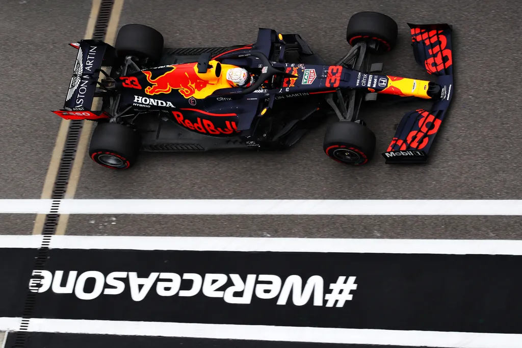 Forma-1, Orosz Nagydíj, időmérő, Verstappen, Red Bull 