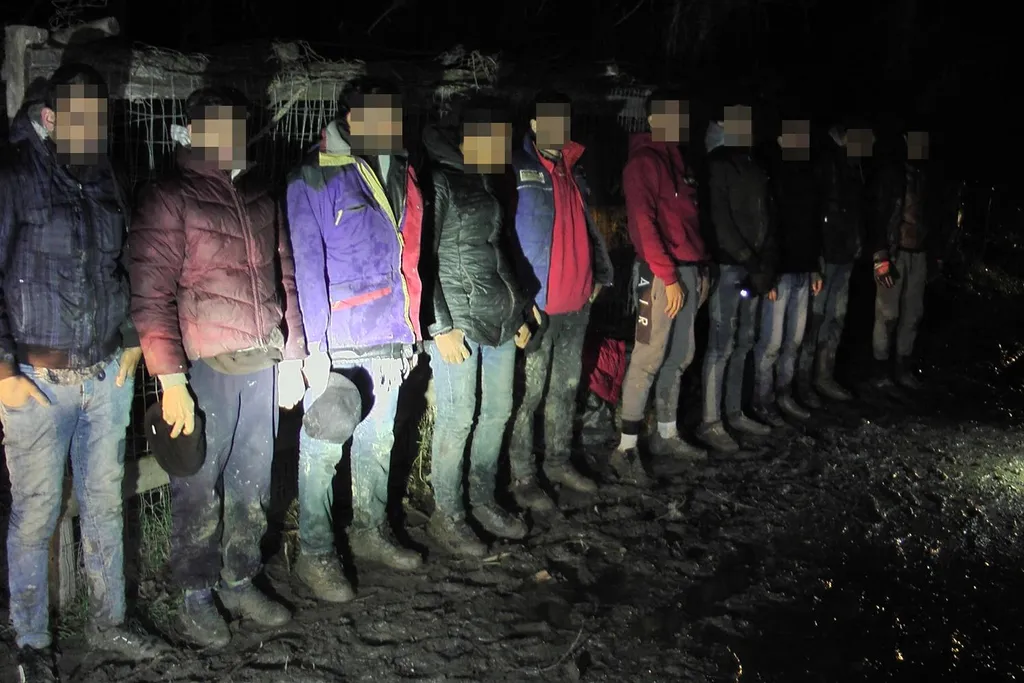 migráns, Bács-Kiskun megye, határ, 2019. december 25., 131 migráns 