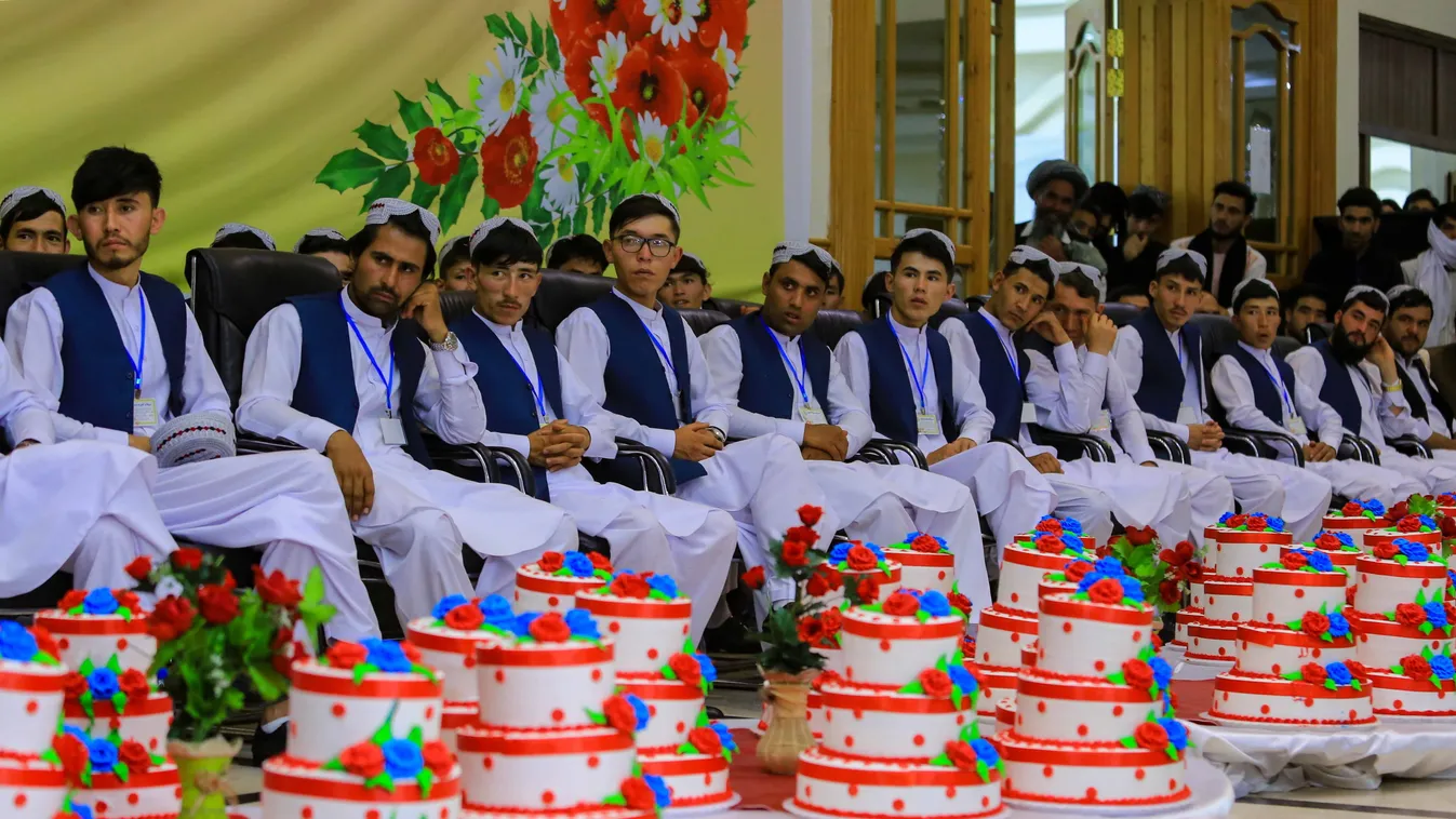 Tömeges esküvő Kabulban 
