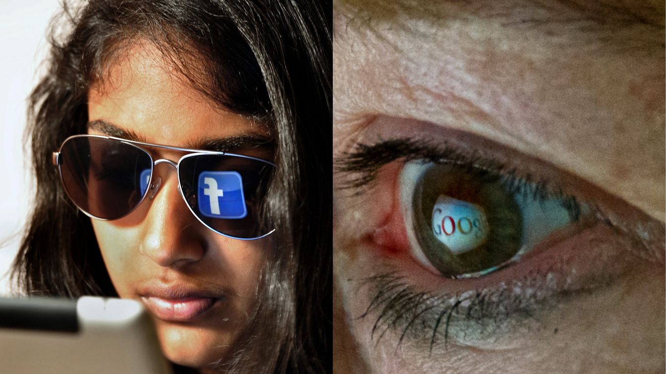 facebook google szem 