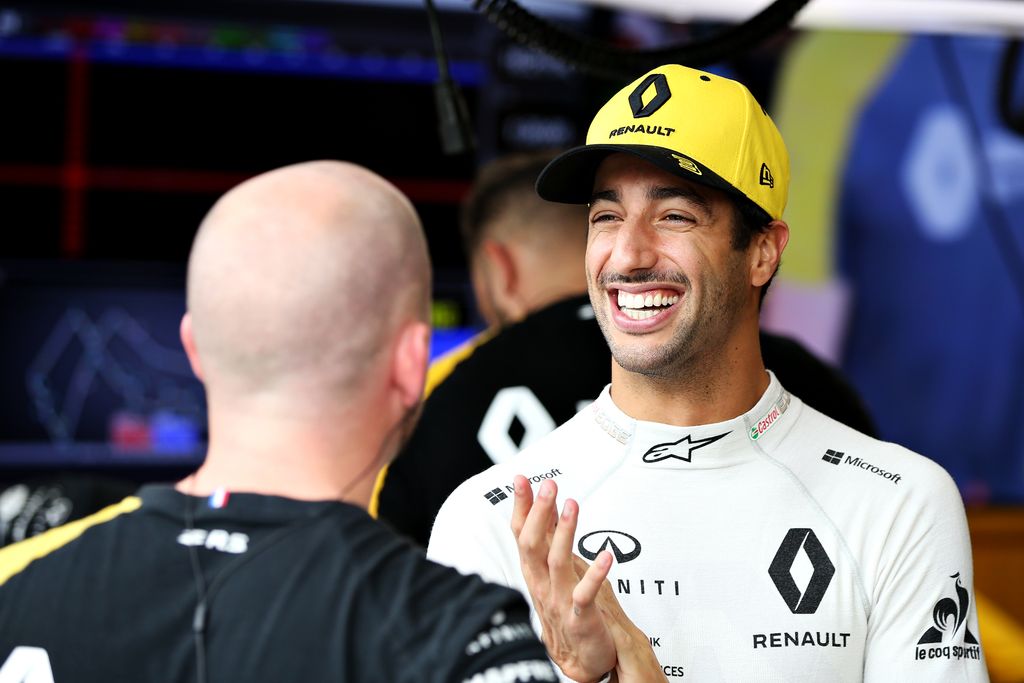 Forma-1, Szingapúri Nagydíj, péntek, Daniel Ricciardo, Renault 