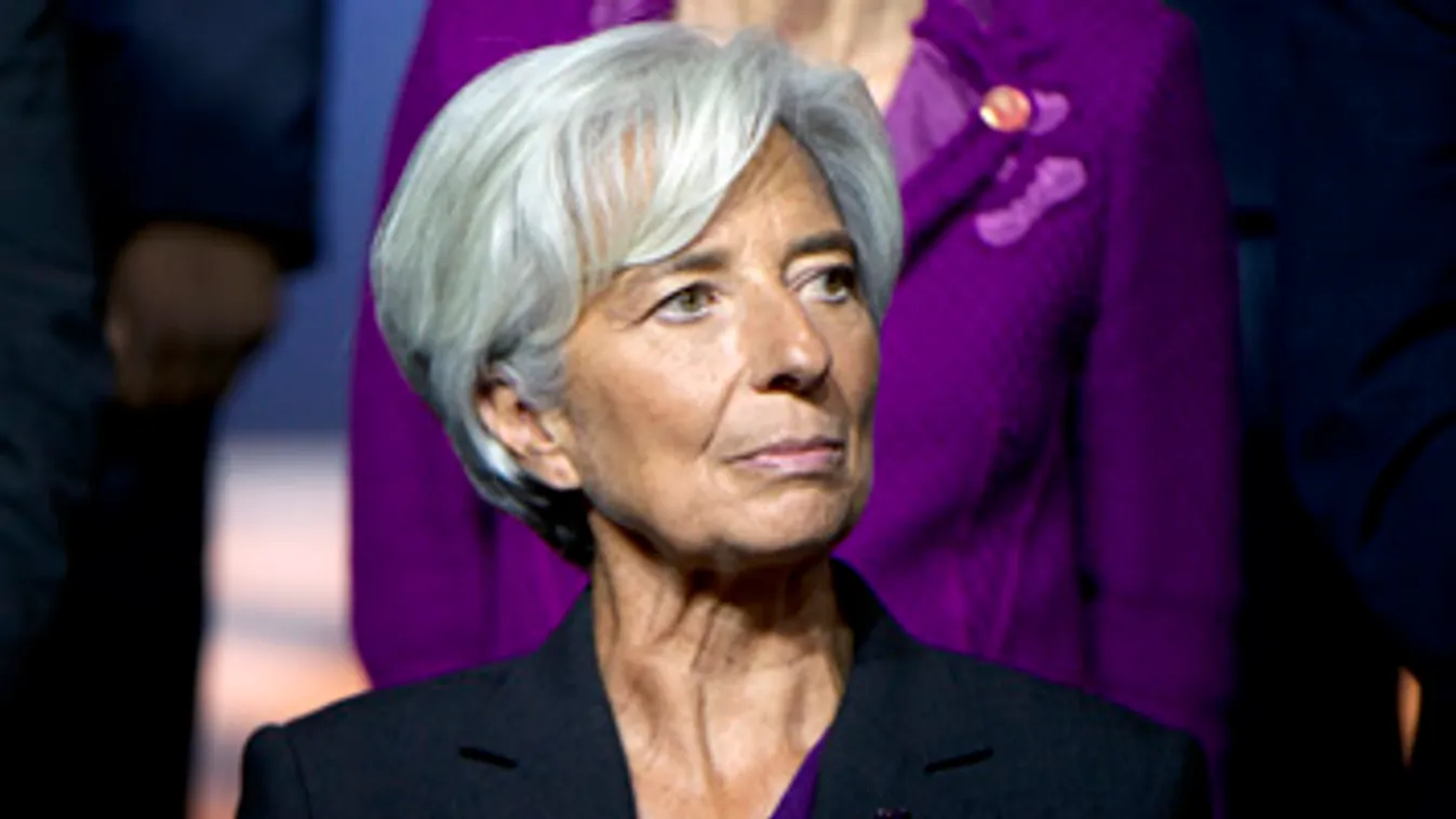 Christine Lagarde, az IMF vezérigazgatója