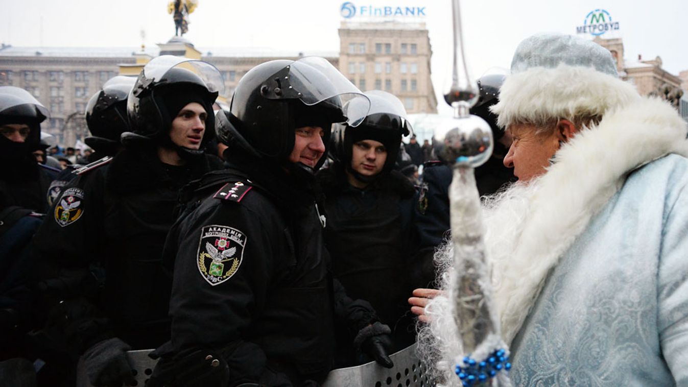 ukrajna, kijev, demonstráció, békés tüntetés