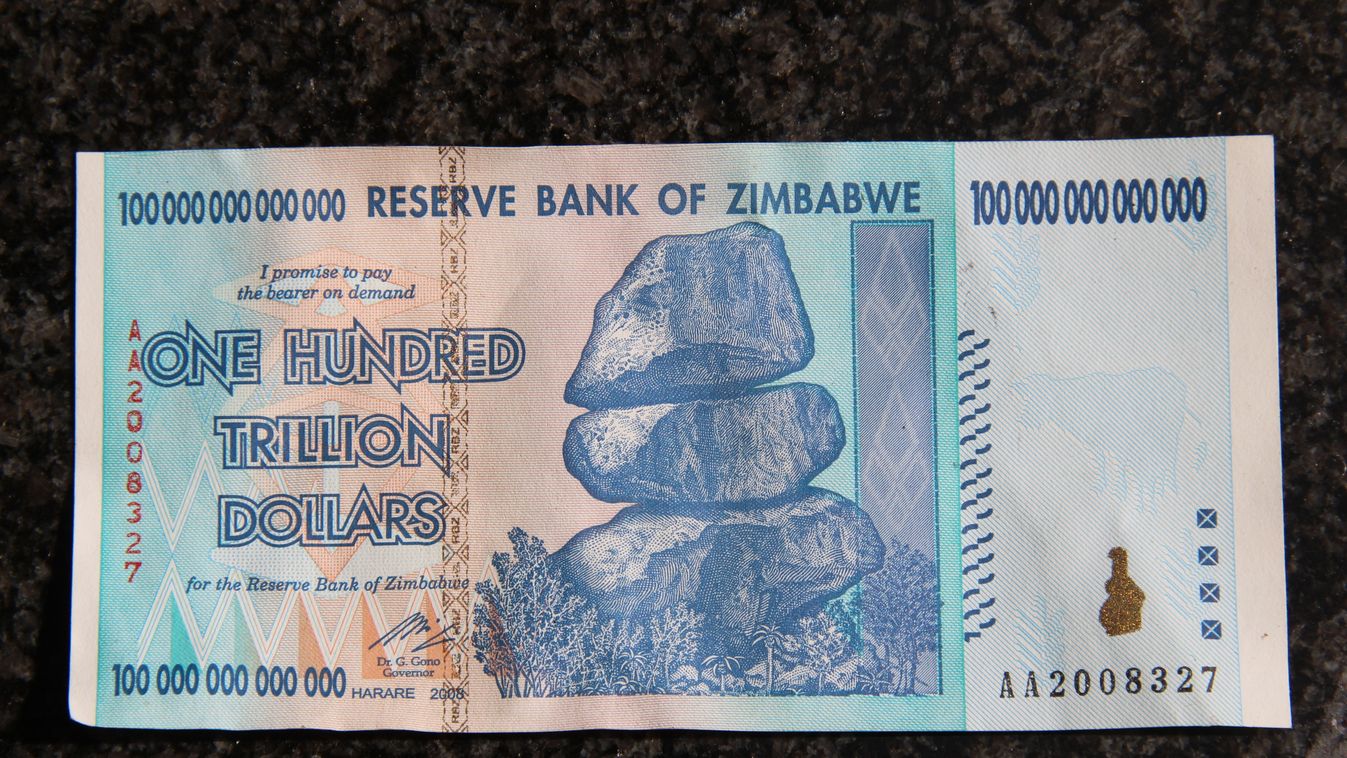 one hundred trillion Zimbabwean dollar 