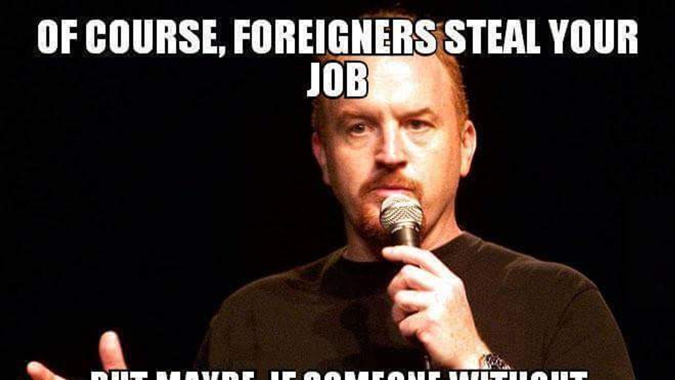 bevándorlós mém, immigrant meme, foreigners meme, munkahely 