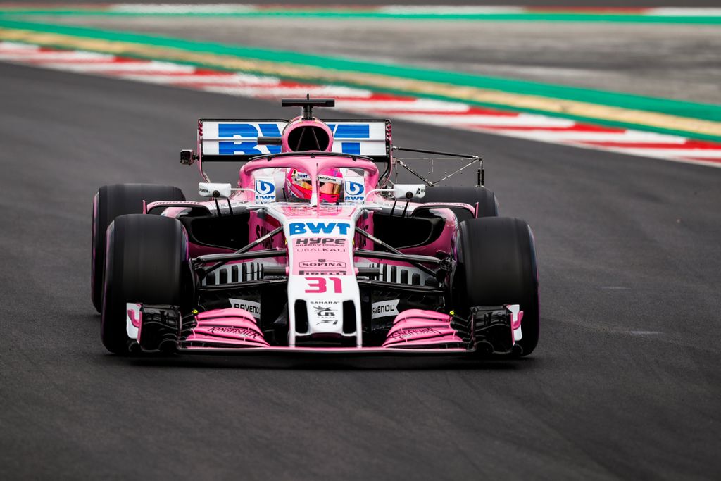 A Forma-1 előszezoni tesztje Barcelonában - 2. nap, Esteban Ocon, Force India 