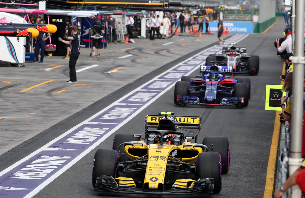 A Forma-1-es Ausztrál Nagydíj szombati napja, Carlos Sainz, Renault Sport Racing 