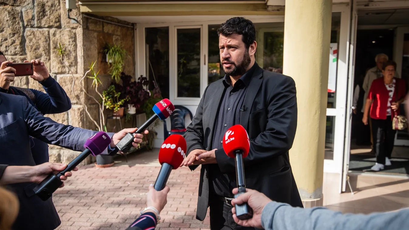 Puzsér Róbert szavaz, Önkormányzati választások 2019 