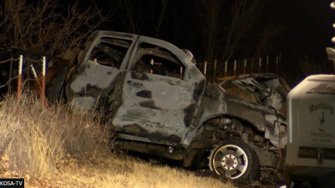 frontális baleset ütközés Texas 13 éves sofőr 9 ember meghalt 