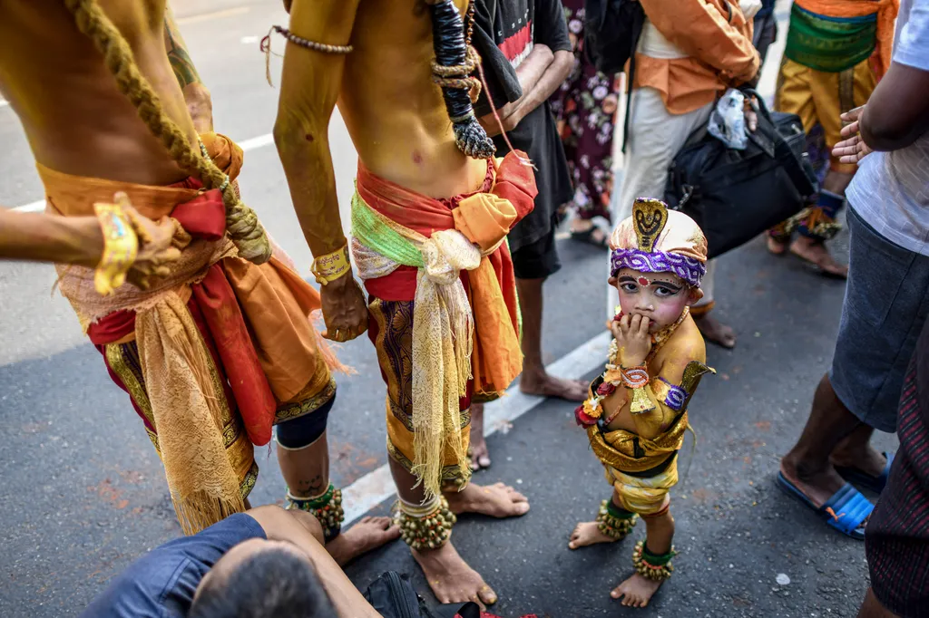 vallás, Hinduizmus, fesztivál, tűz séta, Yangon, Burma, Myanmar, 2023. 05. 28. 