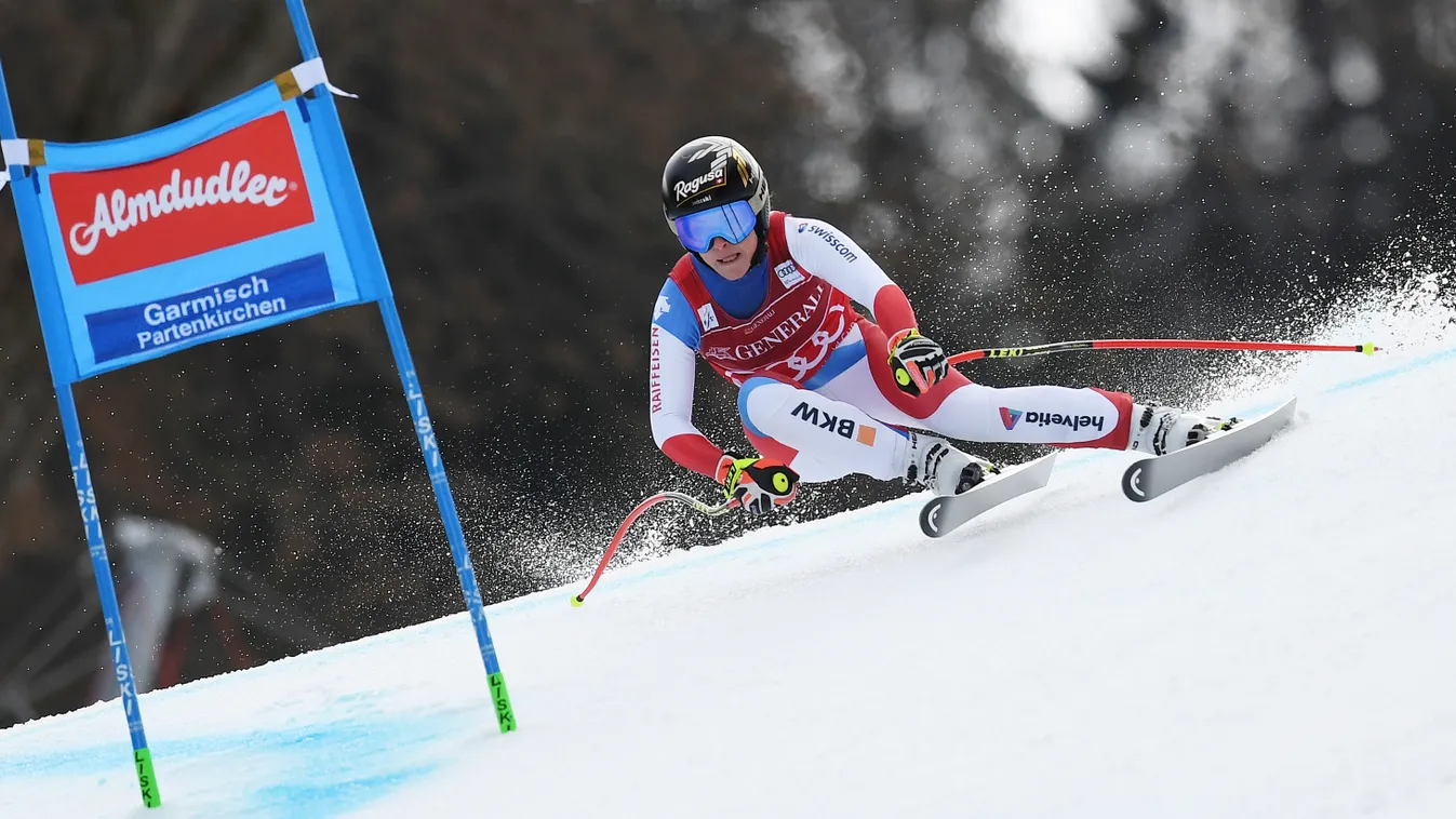 Ski World Cup in Garmisch-Partenkirchen Sports ALPINE SKIING WORLD CUP WINTER SPORTS Ladies Women Lara Gut-Behrami 