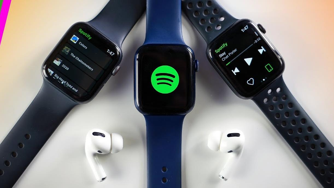 Apple Watch és Spotify 