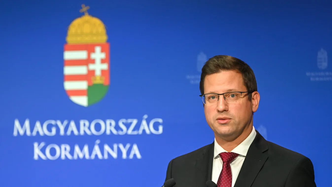 GULYÁS Gergely, kormányinfó 2022.07.07. 