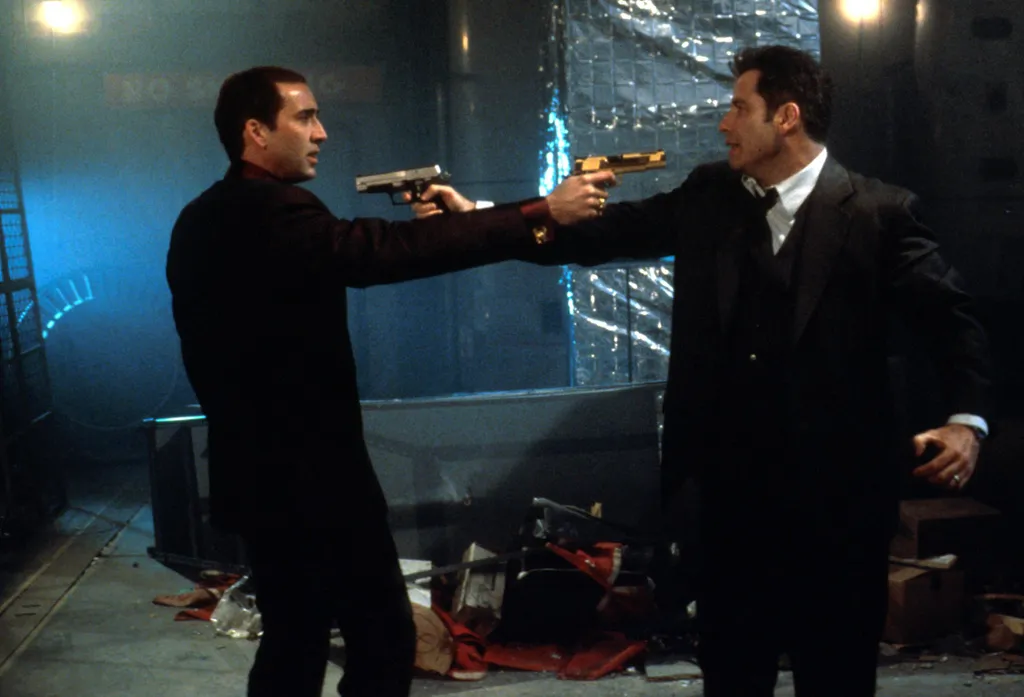 Nicolas Cage és John Travolta az Ál/arc című filmben 
