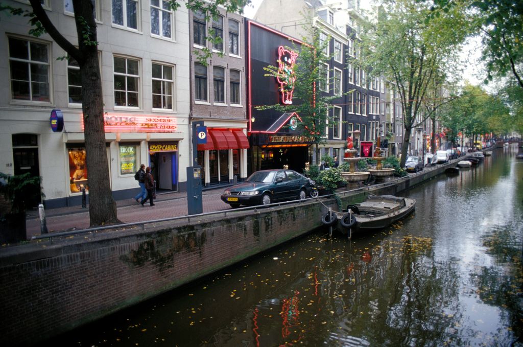 Amszterdam vörös lámpás negyed szex prostitúció 