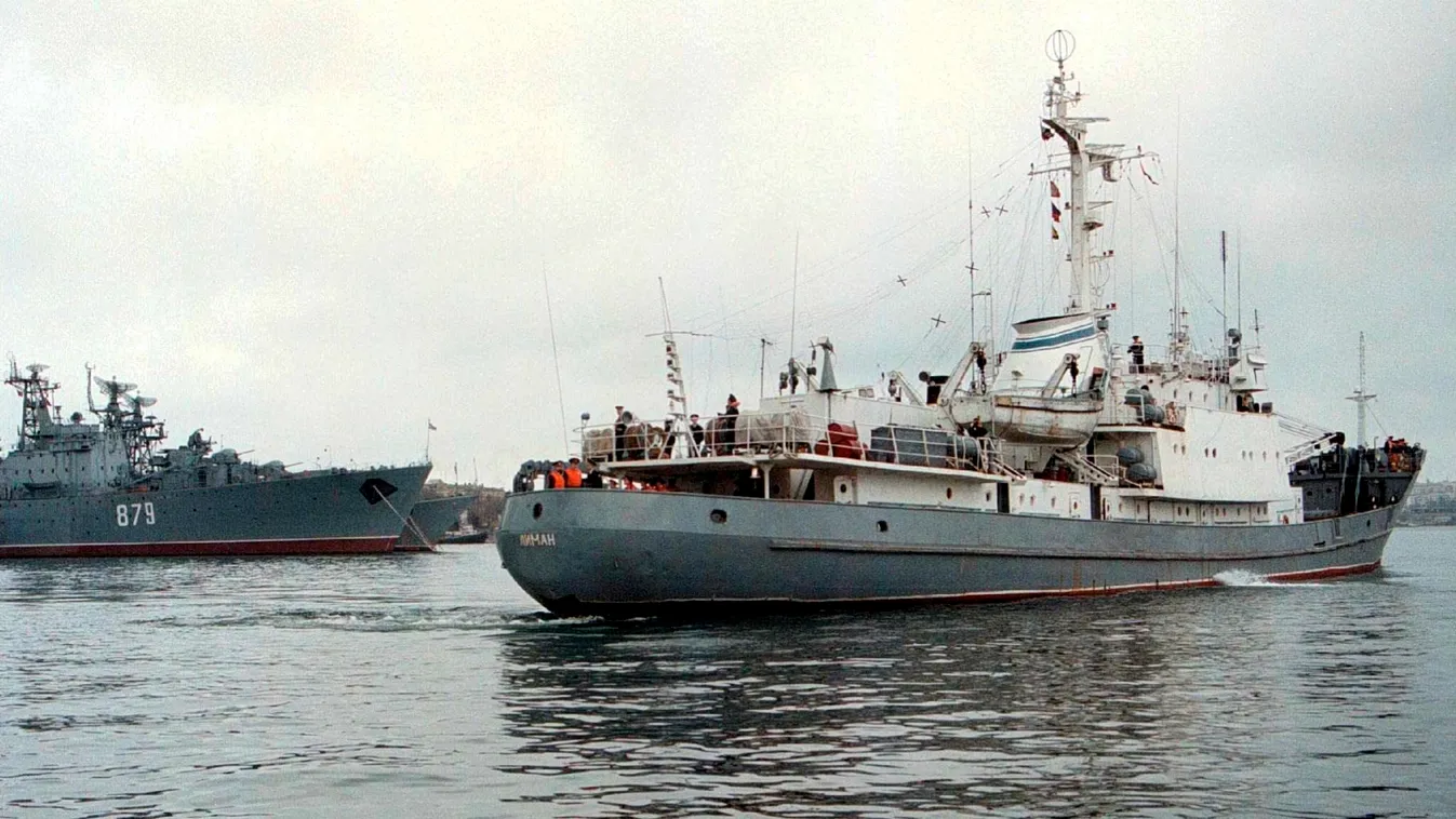 Liman orosz hadihajó Szevasztopol Boszporusz 