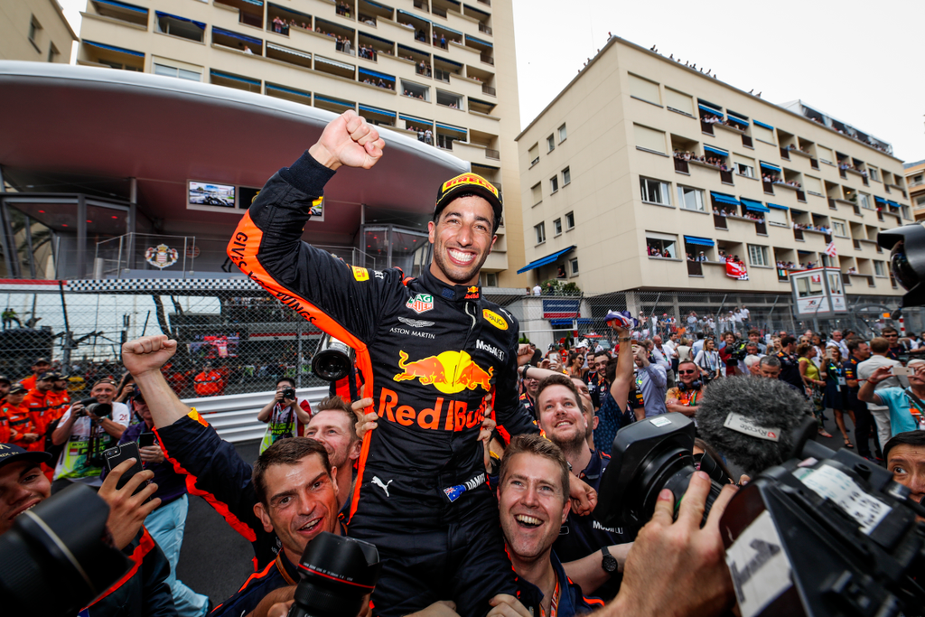 A Forma-1-es Monacói Nagydíj, Daniel Ricciardo, Red Bull 