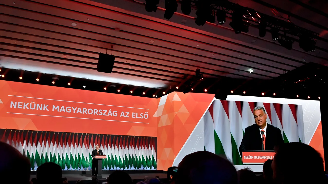 A Fidesz tisztújító kongresszusa Budapesten, Hungexpo, 2021.11.14. 