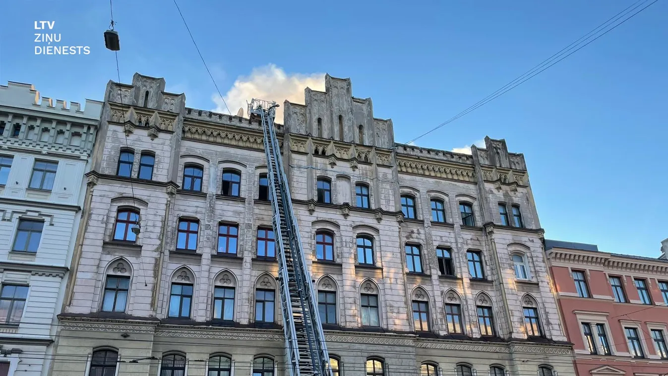 Riga, tűz 