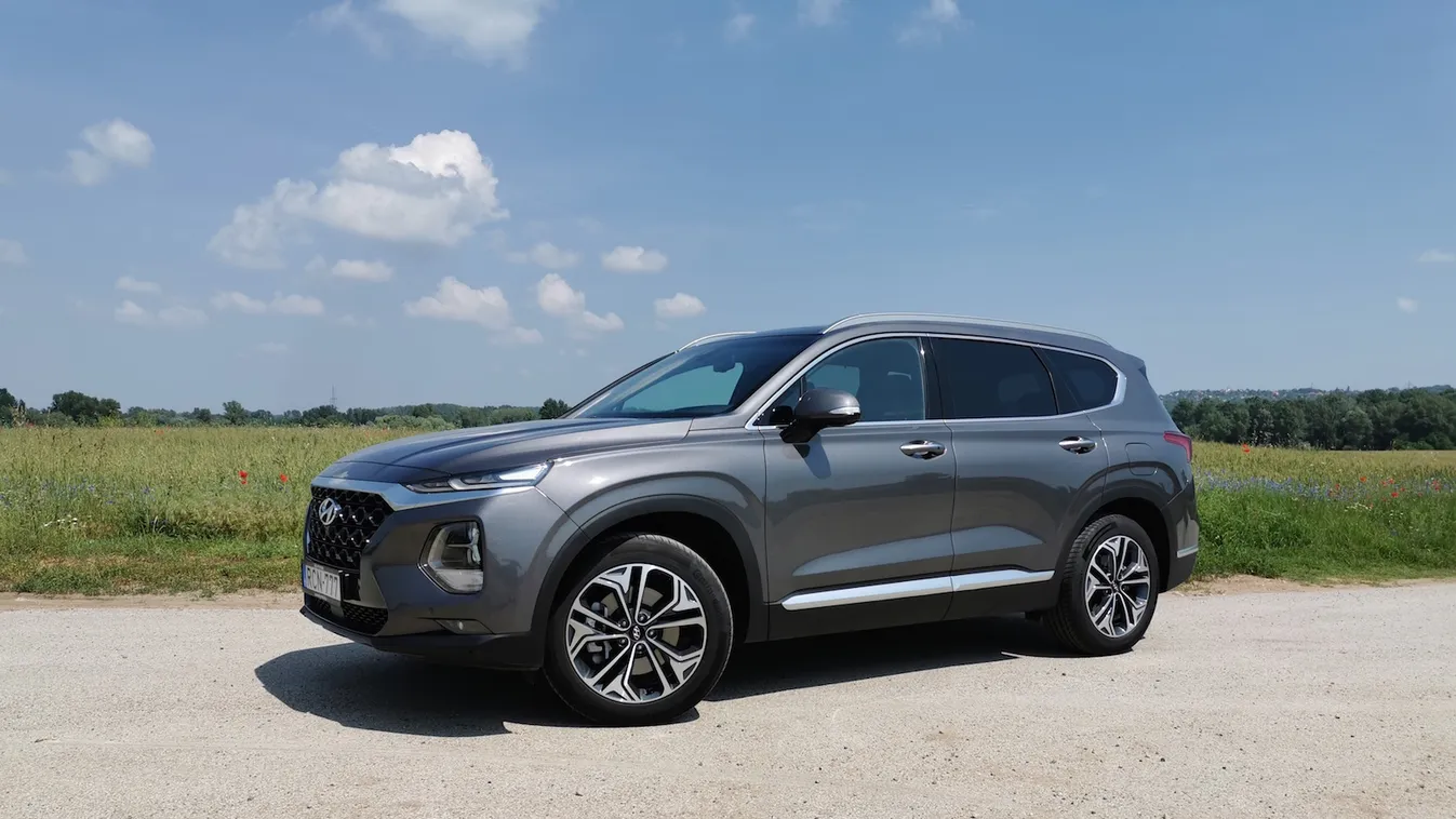 Hyundai Santa Fe 2.2 CDRi Executive teszt (2019) 