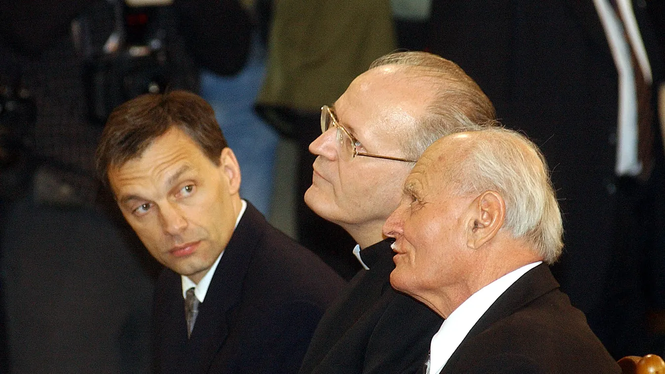 Orbán Viktor, Erdő Péter, Göncz Árpád FOTÓTÍPUSOK Protokoll 